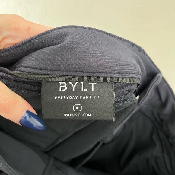 Bylt Everyday Business Casual Pants 2.0 Lot of 2 Navy and Black Size Men’s Small - Picture 10 of 11